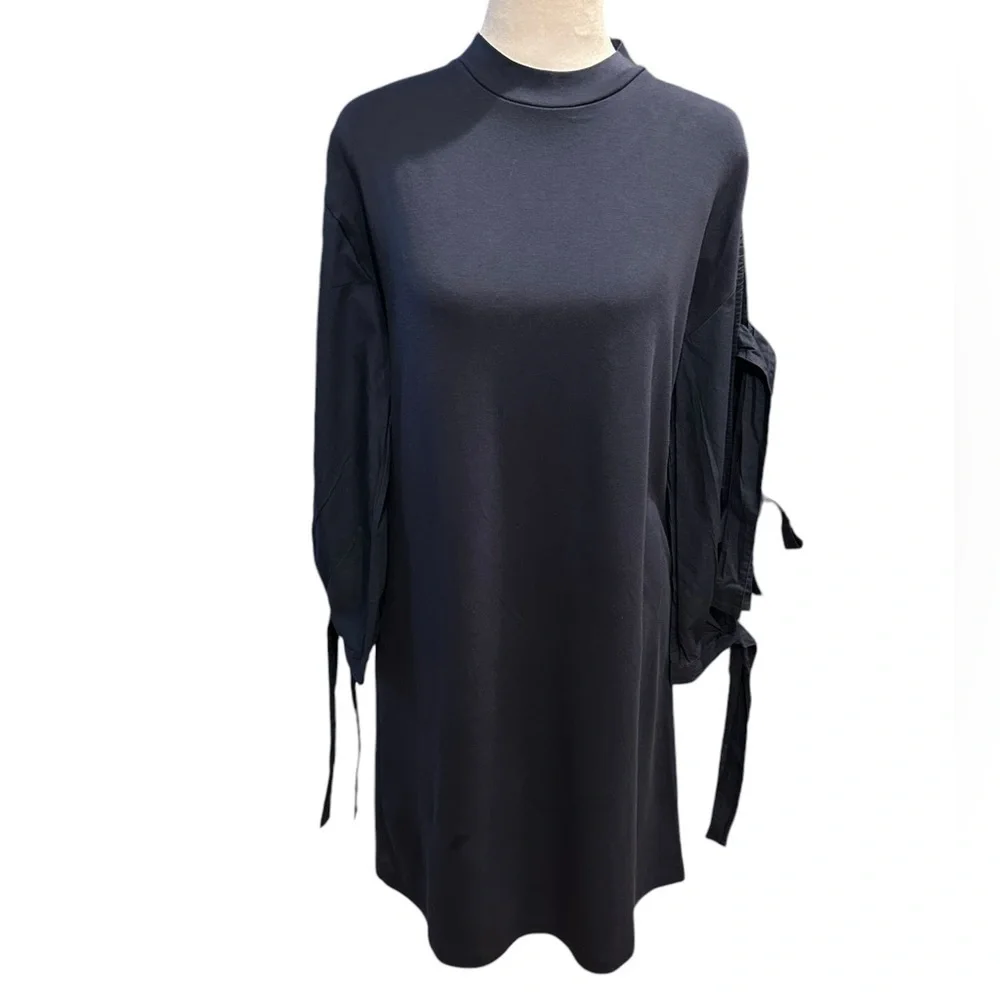 Tory Burch navy midi dress size S